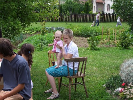 na pikniku v Sklenom